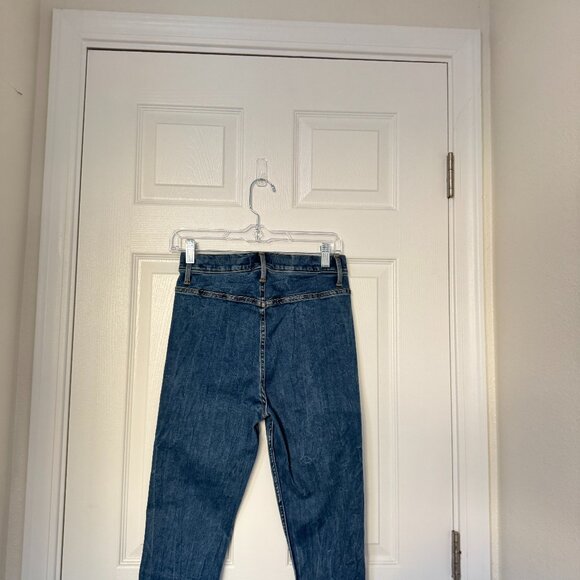 ☀️ NEW ABERCROMBIE & FITCH Ultra High Rise Super Skinny Ankle Jeans 27 Short - Picture 3 of 7